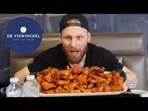 FINISH 4.4 LBS / 2 KG DEEP FRIED BATTERED FISH AND 41 OZ / 1.2 L OF DRINKS IN 45 MINUTES!