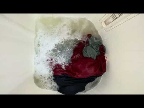 Insanely Satisfying Laundry ASMR 🌀 | Inside Washing Machine POV (Work Clothes)