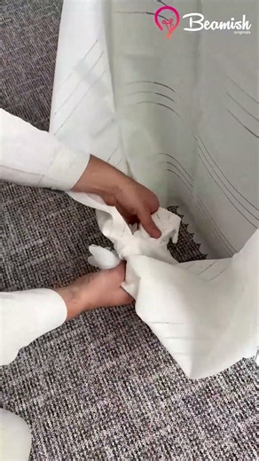 How to make your tablecloth fall perfectly every time #easy #tablecloth #fall #trick