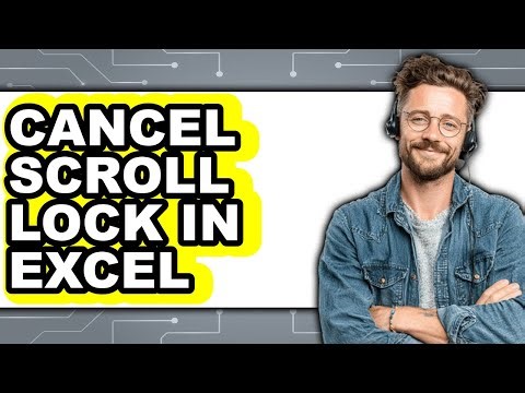 How to Cancel Scroll Lock in Excel (only Way)