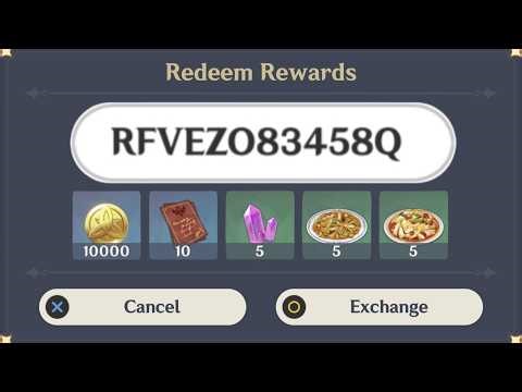 March 18, 2026 Item Code (Genshin Impact)