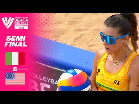 Scampoli/Bianchi vs. Nuss/Brasher - Semi Final Highlights | João Pessoa 2026 #BeachProTour