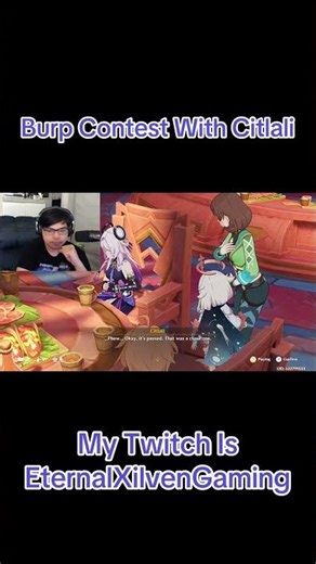 Burp Contest With Citlali #genshimpact #citlali #burp #burpcontest #granny