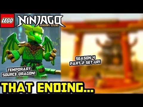 SEASON 4 Ending Explained! Part 2 Set-Up! 🐲 Ninjago Dragons Rising Season 4 News!