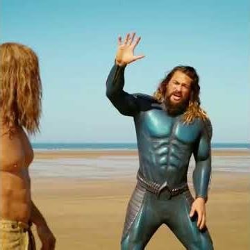 Assim que tocou a água virou um deus 😱 #cinema #filmes