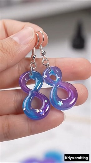 Gojo’s Infinity, but make it wearable 💜💙✨ Tiny stars + cosmic swirls!