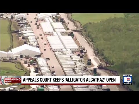 Court rules 'Alligator Alcatraz' will remain open
