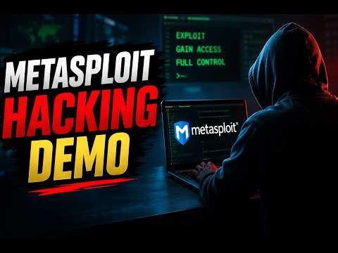 Metasploit Hacking Demo 🛠️ | Exploiting a Vulnerable Machine ⚠️ (Cybersecurity Lab 🔐) | YR RootX 🚀