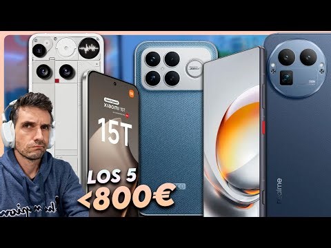 La GAMA ALTA "BARATA" del 2025 por menos de 800€ ¡Mís 5 MEJORES!