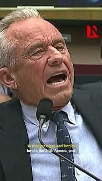 RFK Jr. Defends Trump On 25th Amendment During Hearing