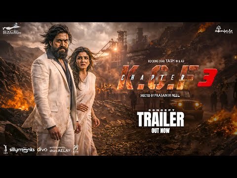 KGF Chapter 3 : Concept Trailer | Rocking Star Yash | Raveena T | NTR | Sanjay D | Prashanth Neel