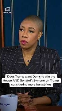'Does Trump want Dems to win the House AND Senate?' Symone on Trump considering more Iran strikes