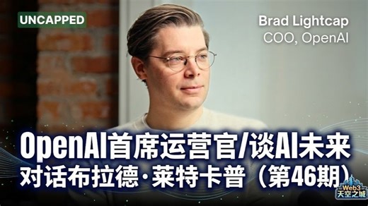 OpenAI 首席运营官布拉德·莱特卡普谈人工智能的未来 | 第 46 期