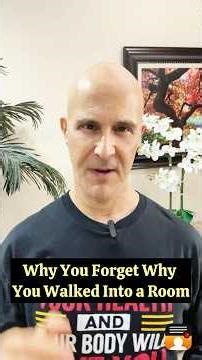 Why You Forget Why You Walked Into a Room! #drmandell #brain #room #memory
