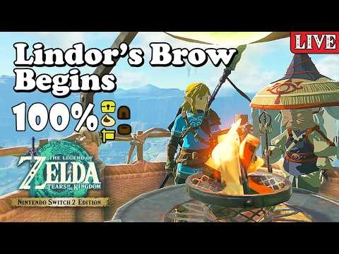 Forgotten Temple, Thundra Plateau, Rito Bound! 100% Walkthrough Zelda Tears of The Kingdom Switch 2