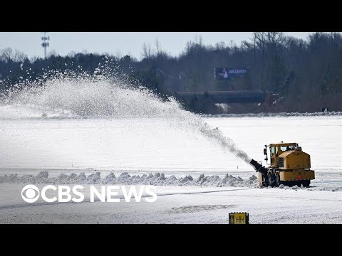Bomb cyclone brings record cold temps to southeast U.S.