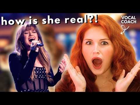 KELLY CLARKSON: GOLDEN | Vocal coach reacts