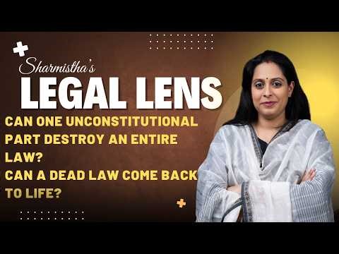 Lets Know in Detail - Doctrines of Severability and Doctrine of Eclipse