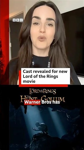 Cast revealed for new Lord of the Rings movie #LotR #LordOfTheRings #BBCNews
