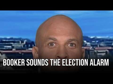 Cory Booker Accuses Trump of Election Cheating, Urges Massive Voter Turnout