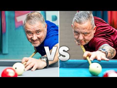 Stephen Hendry vs Chris Melling in a Pool Battle