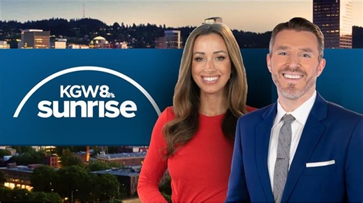 KGW News at Sunrise at 8