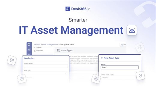 IT Asset Management Software | Track Assets Tickets in Desk365 | Desk365