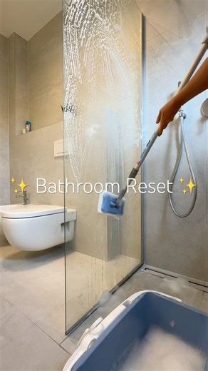 Satisfying Bathroom Reset ✨ ASMR Cleaning Motivation #shorts