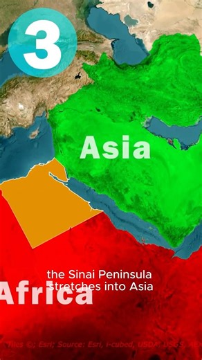 Countries That Exist on Multiple Continents 😳🌍