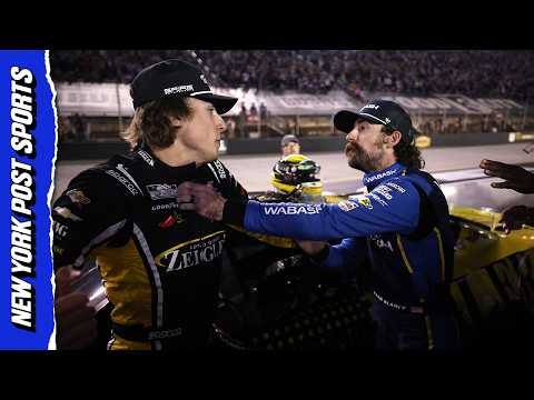 NASCAR stars FIGHT on pit road after Bristol night race!