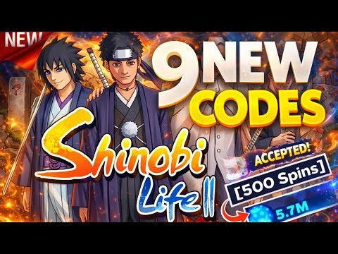 🔥 NEW SECRET UPDATE! 🔥SHINOBI LIFE 2 (SHINDO LIFE 2) ROBLOX CODES APRIL 2026 | ALL WORKING CODES