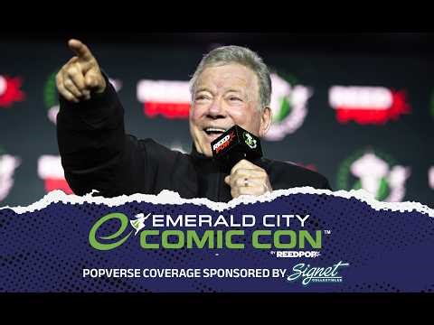 William Shatner: Watch his full spotlight panel from Seattle's Emerald City Comic Con 2026