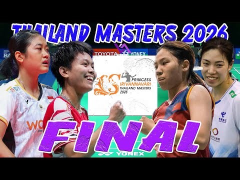 FINAL Thailand Masters 2026 Live Stream Badminton