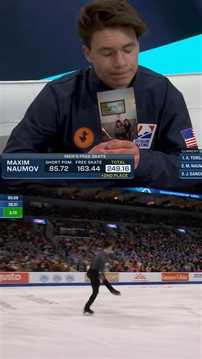 Maxim Naumov takes third at the U.S. National Championships with a combined score of 249.16. 🥉 | NBC Olympics & Paralympics