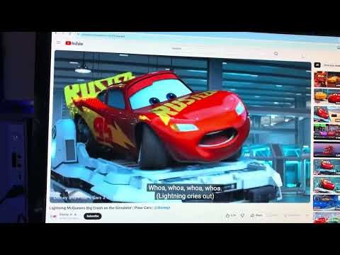 Lightning McQueen breaks the simulator.