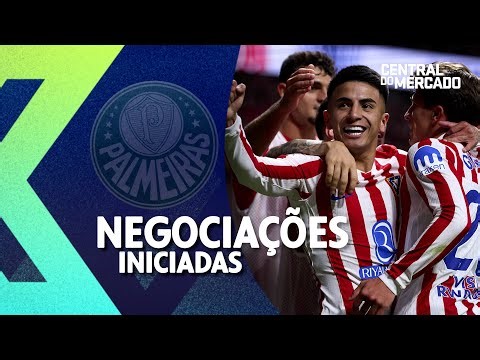 CENTRAL DO MERCADO: PALMEIRAS ABRE CONVERSAS PARA CONTRATAR ALMADA | ge.globo
