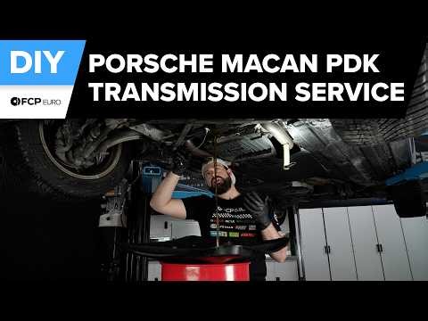 Porsche Macan PDK Transmission Service DIY (2015-2025 Porsche 95B Macan, S, GTS, Turbo)