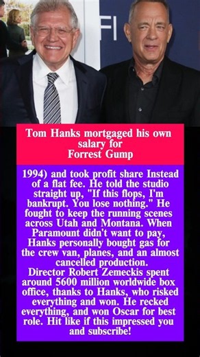 The Inspiring True Story of Tom Hanks' Dedication to Forrest Gump