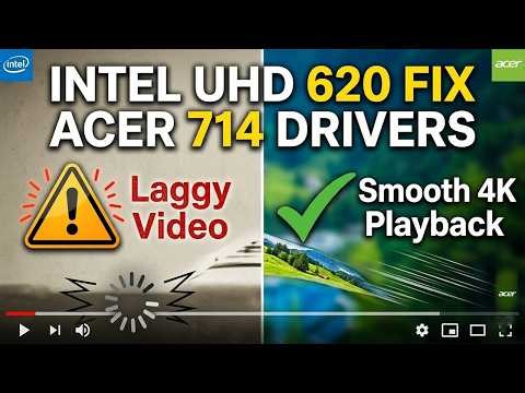 Acer Chromebook 714 Graphics Driver Setup | Intel UHD 620 Fix for Windows 11/10