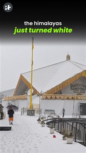 hemkunt sahib and rohtang pass covered in snow