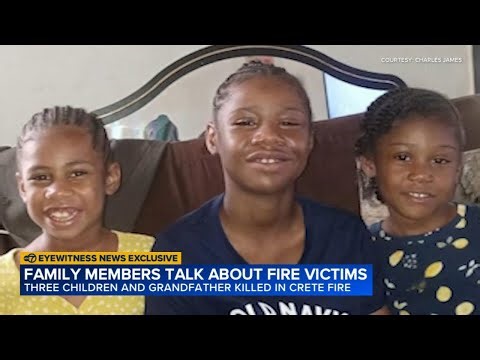 Family mourning 3 girls, grandfather killed in suburban house fire: 'They were full of life'