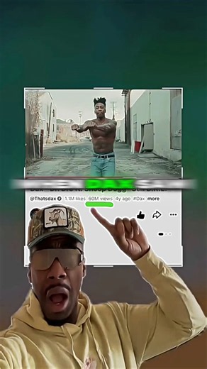 Even Dax couldn't believe it... 60 MILLION views on one single remix!" 📈🎙️🤯 @Thatsdax