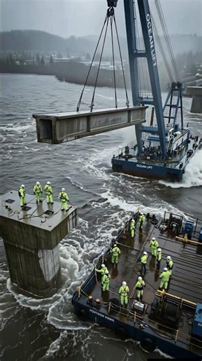 95km/h Storm Causes MASSIVE Crane Collapse! (Real Footage)