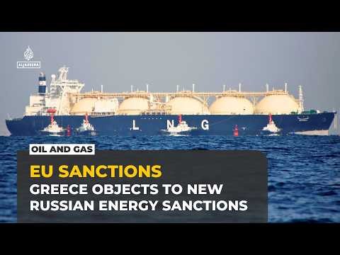 Greece objects to EU sanctions on Russian LNG shipping