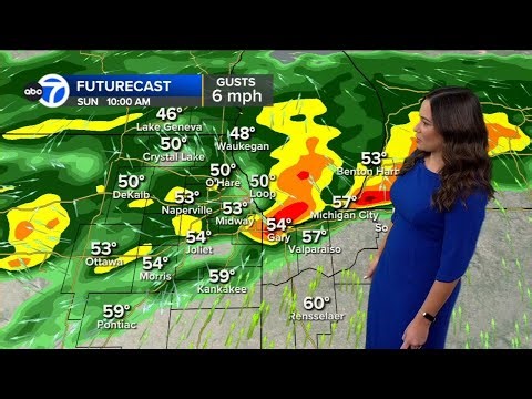ABC7 AccuWeather Forecast: Dense fog blankets Chicago area as thunderstorms possible Sunday