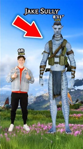 AVATAR: Characters Real Life Height’s (Fire and Ash)