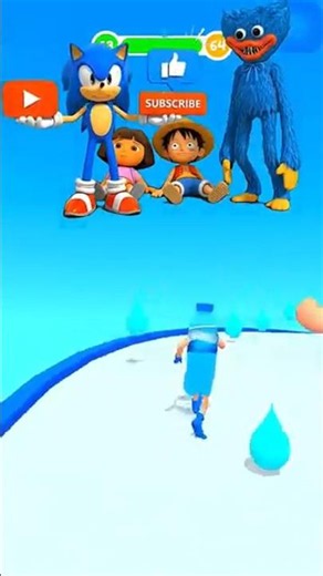 🔥 Sonic vs Luffy 😱 | The Ultimate Gaming Challenge! 😂⚡ #shortsfeed