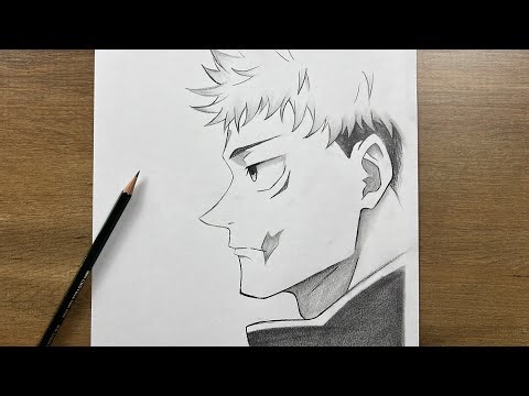 How to Draw Itadori Yuji (Jujutsu Kaisen Season 3) – Step by Step Anime Drawing Tutorial