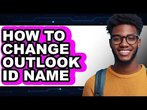 How to Change Outlook Id Name (easy Method)