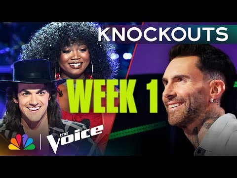 Instantly ICONIC Performances: Knockouts Week 1 | The Voice | NBC